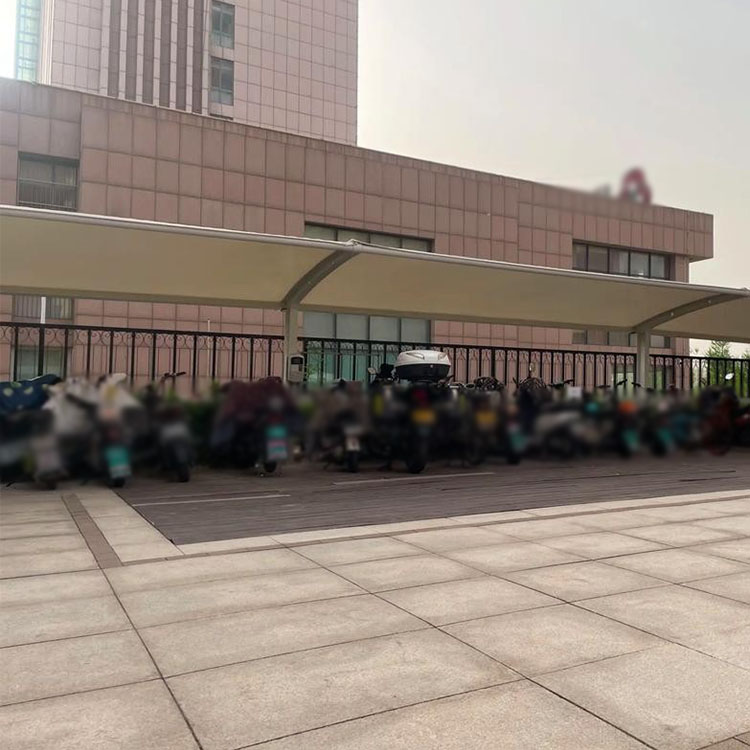 广元膜结构电动车棚